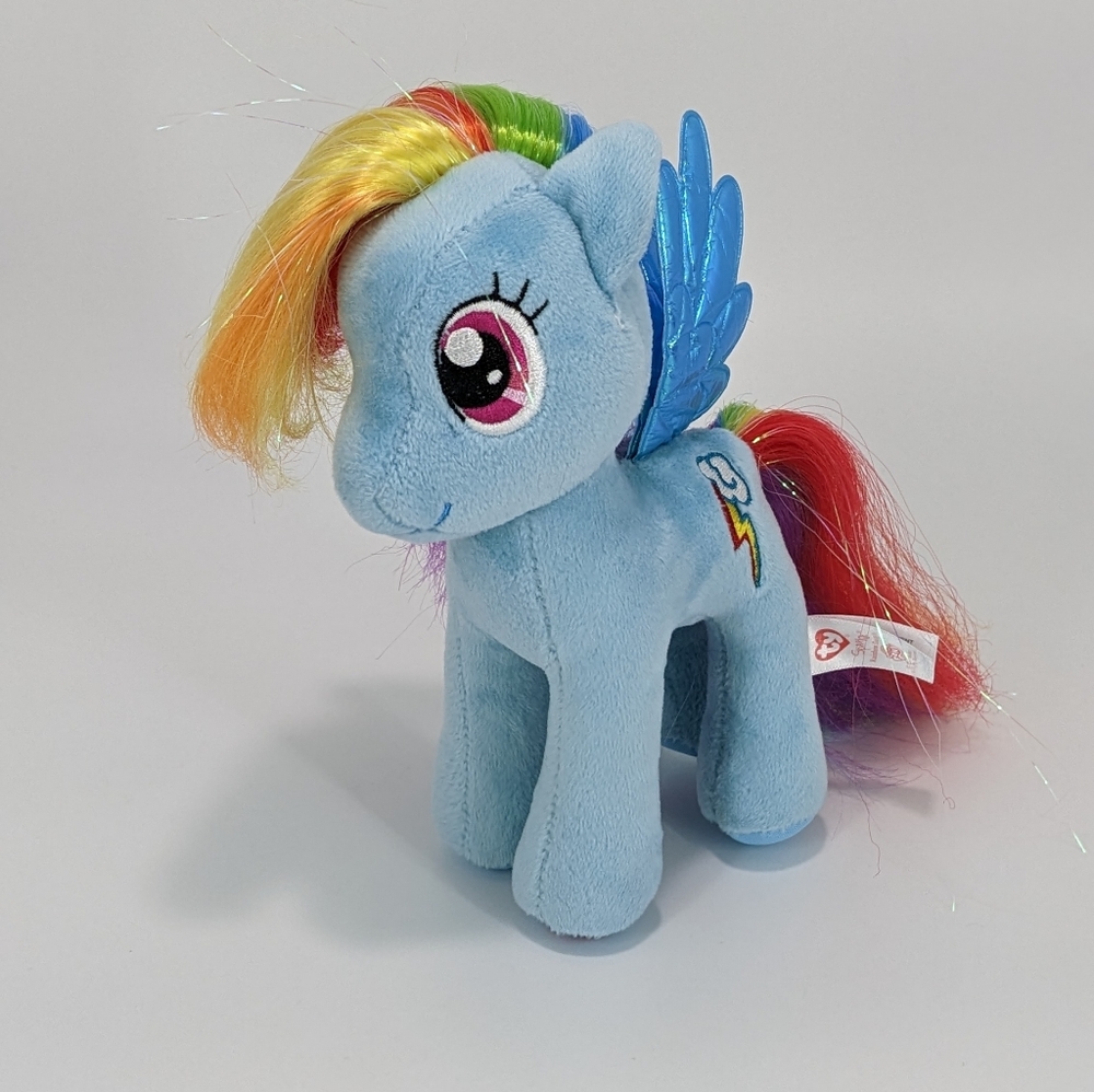 ty Sparkle My little Pony Rainbow Dash Plush